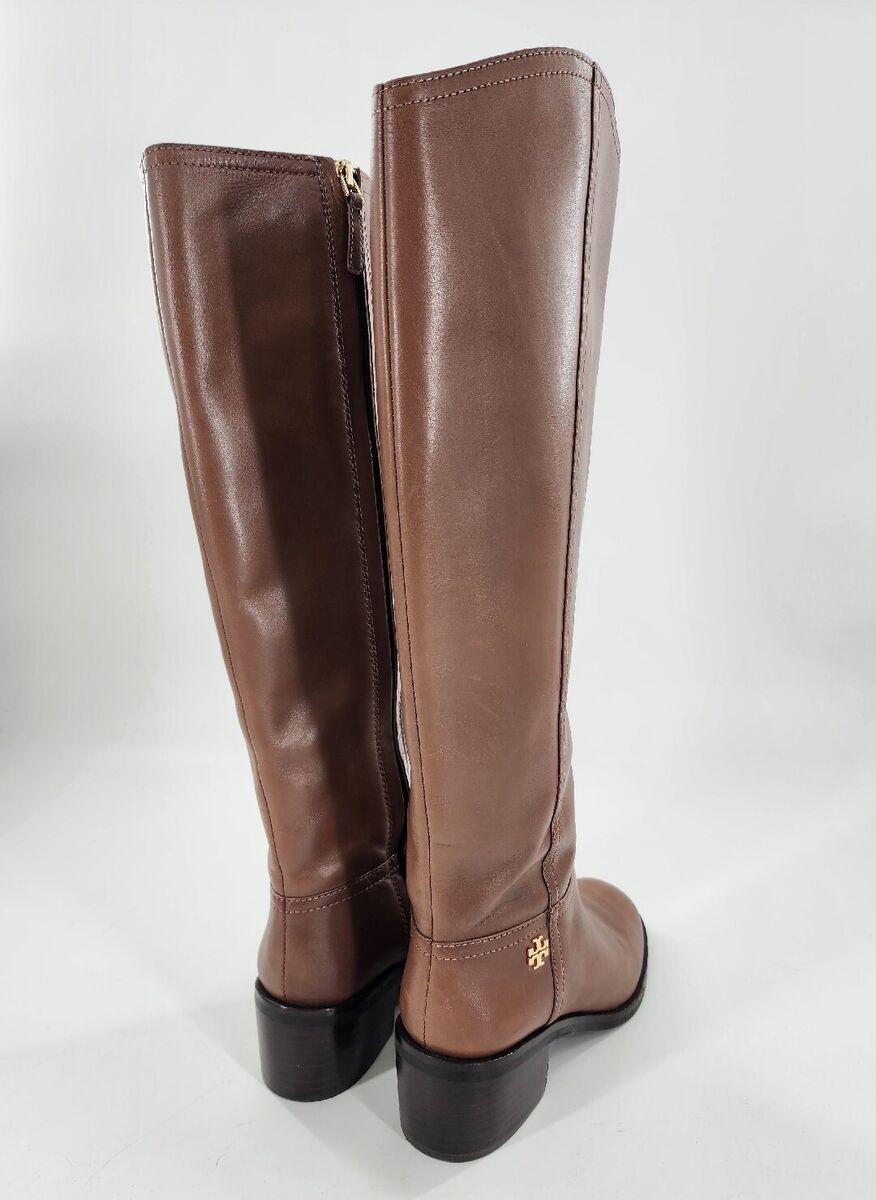ブーツその他 Tory Burch Boots Tory Burch Fulton Brown Equestrian Riding Knee-High Boot