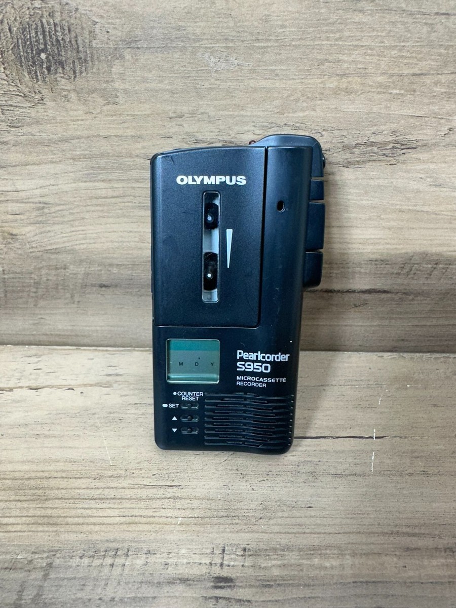 Olympus Pearlcorder S950 Handheld Microcassette Voice Audio