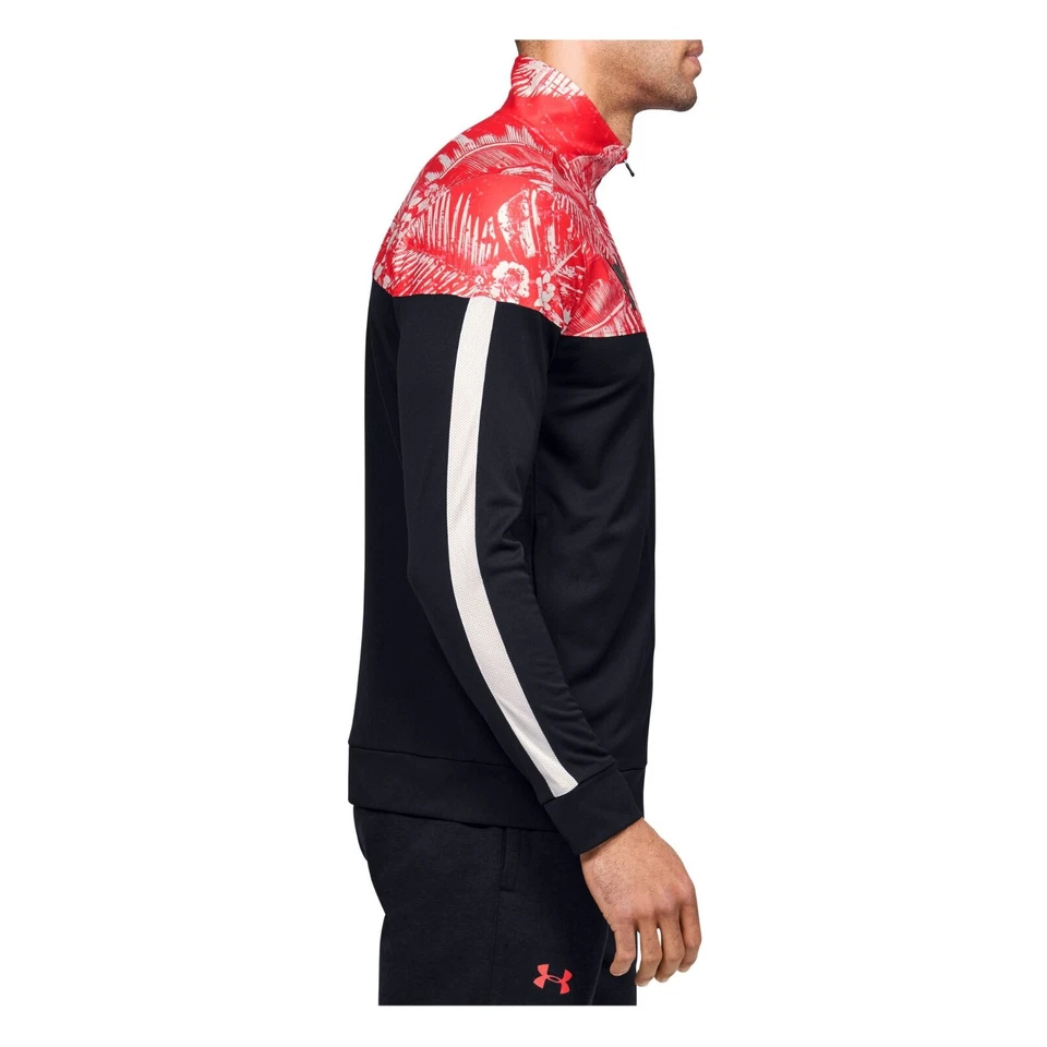 Chaqueta de pista Under Armour Project Rock Aloha camuflada de secado rápido grande 1354829 para hombre Foto 2 de 4