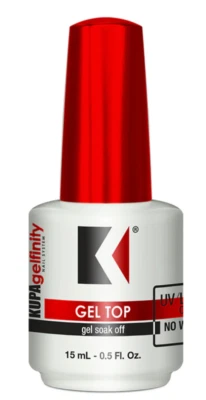 KUPA GelFinity Top Coat Soak-Off Gel 15ml