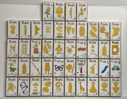 Sizzix Original Yellow & Green Dies - The Little Die-Cutter Up. 08/31