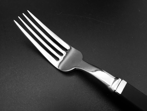 Villeroy & Boch Stainless MONTPARNASSE 7-1/8" Salad Fork w/ Black Handle (MMM) - Picture 2 of 5
