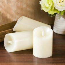 Led Candela Tremolante Luci Flameless Batteria/USB Caricabile
