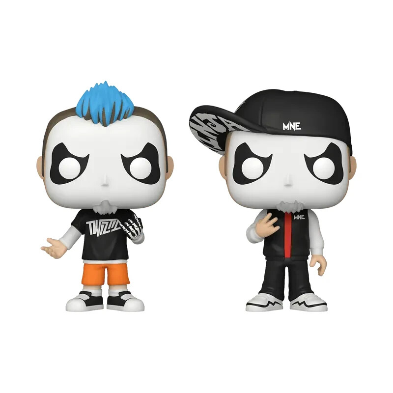 Flawed Box Funko Pop Rocks Twiztid Madrox &Amp; Monoxide Figures