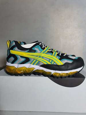 Asics Gel Nandi 360 Glacier Grey/Mission Yellow Herren Laufschuhe EUR 40.5