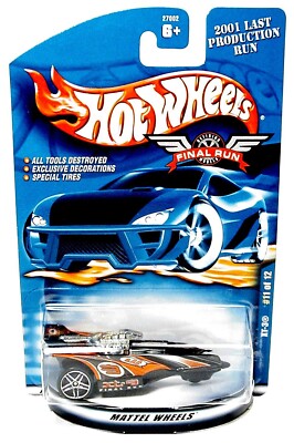 Mattel Hot Wheels 2001 FINAL RUN Retiring Models Black XT-3 LAST PRODUCTION