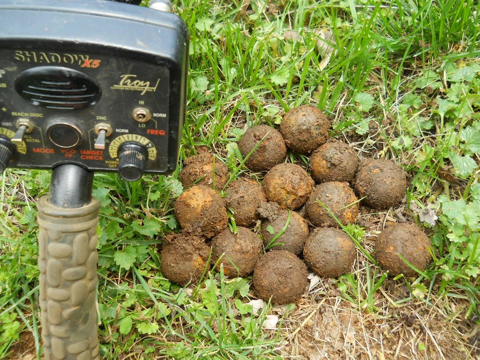 Antiguo Raro De Colección Antigua Reliquia de la Guerra Civil Bote Confederado Tiro Appomattox VA Foto 4 de 4