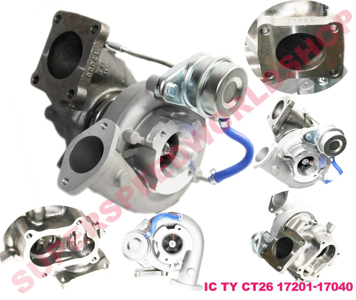CT26 Turbocharger fit 98-07 Land Cruiser 4.2L Diesel 1HD-FTE 17201