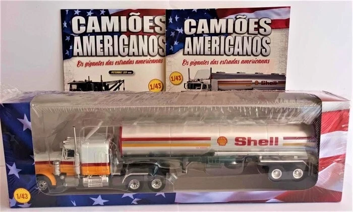 Carcasa tanque remolque Peterbilt 359 (1970) carcasa, camión americano, Altaya 1:43 Foto 4 de 4