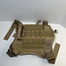 Tactical Dog Harness Size Large With Handle Non Pull Khaki