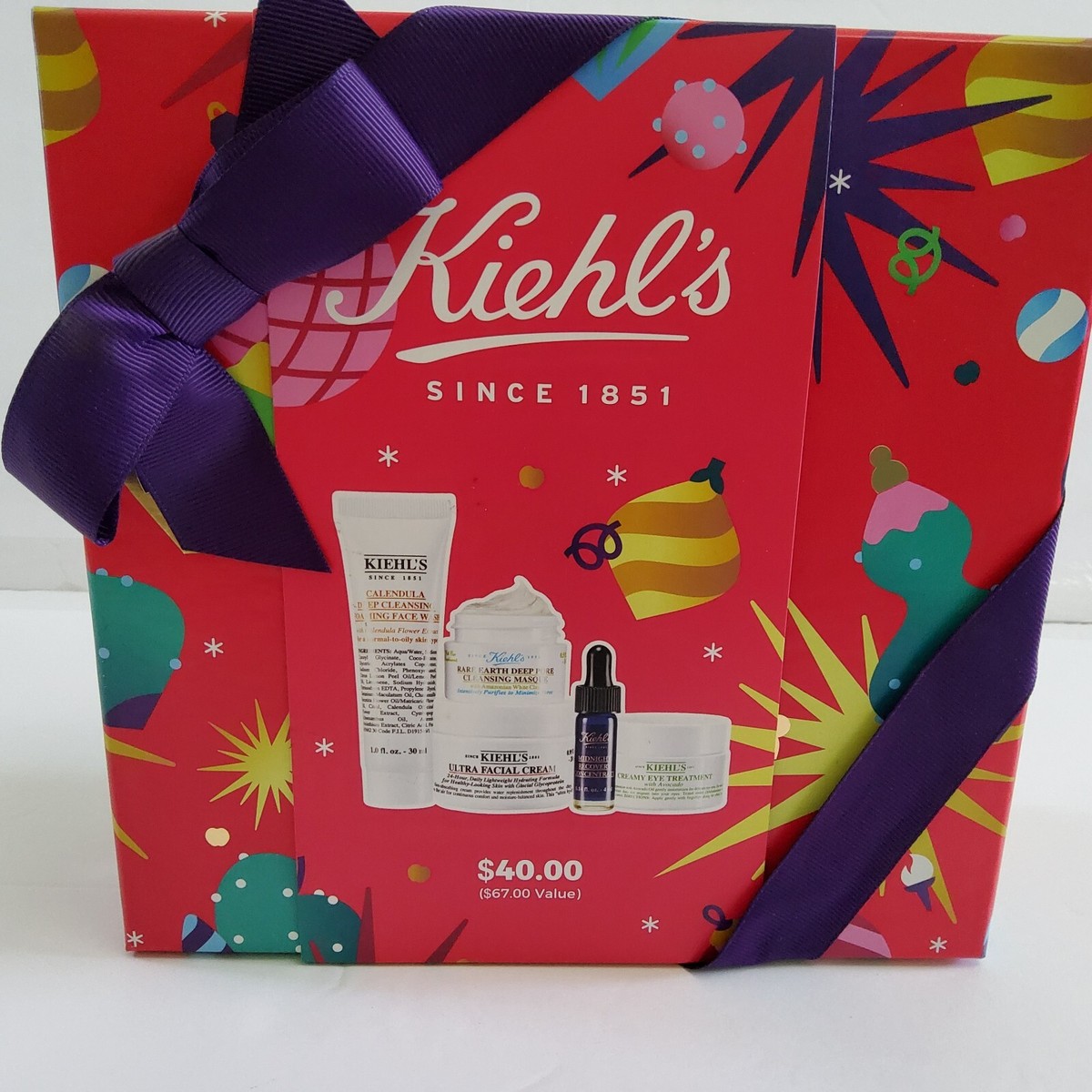 Kiehl's x Janine Rewell Best Of Kiehl's Set 5 Products Gift Box | eBay