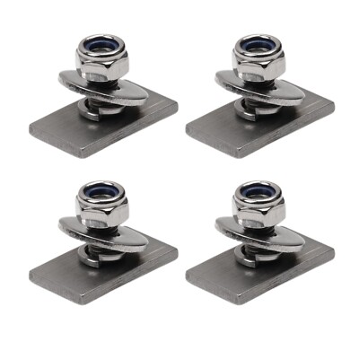 M8x16 Slot Channel NyLock Nuts T Bolts Slider Rhino Thule