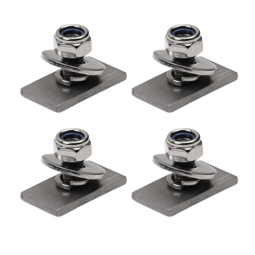 2 Boulons En T 16mm Pour Galerie De Toit - M8 Acier Inox - Compatible Thule Yakima