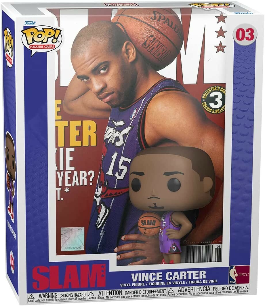 Funko Pop! NBA Cover: SLAM Vince Carter | eBay