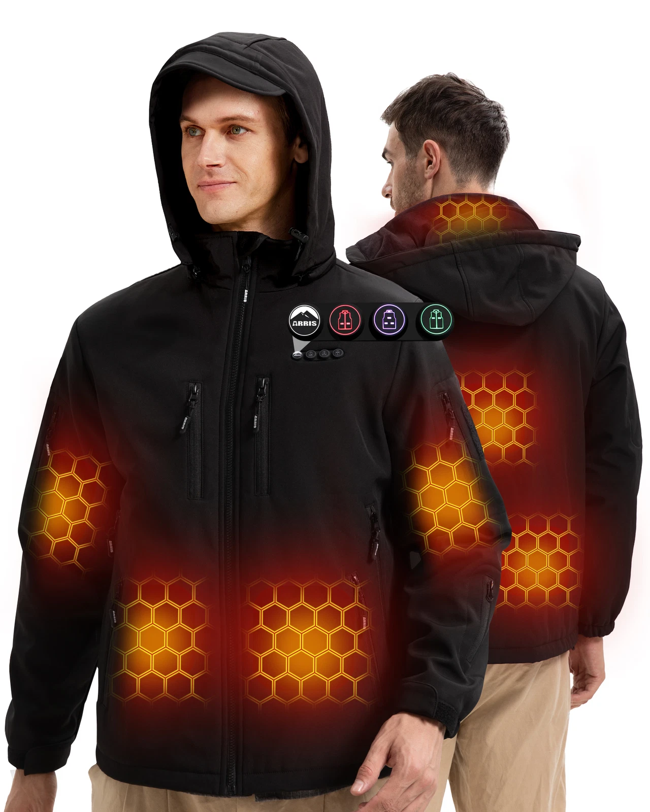 ARRIS 12V Heated Jacket for Men 2026 New Heating Jacket with Mutiple Pockets
Opens in a new window o