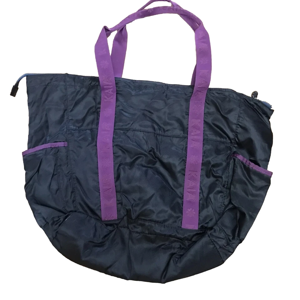 KAIA BOLSO DE VIAJE BOLSO DE PAÑALES NEGRO Púrpura Bolsillos con Cremallera Impermeable ���Hombro Foto 2 de 4