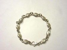 Silbernes Armband Kaffeebohne (925er) OM3439