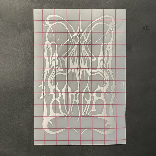 Calcomanía de pegatina con logotipo de vinilo Dimmu Borgir banda de metal negro coche base pesada de suciedad - Imagen 2 de 5