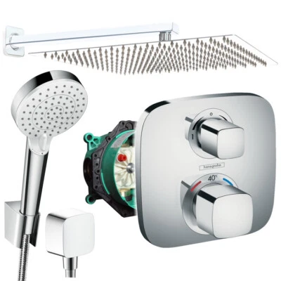Unterputz Duscharmatur, Set mit Hansgrohe Ecostat und Ibox Inkl. THERMOSTAT✅