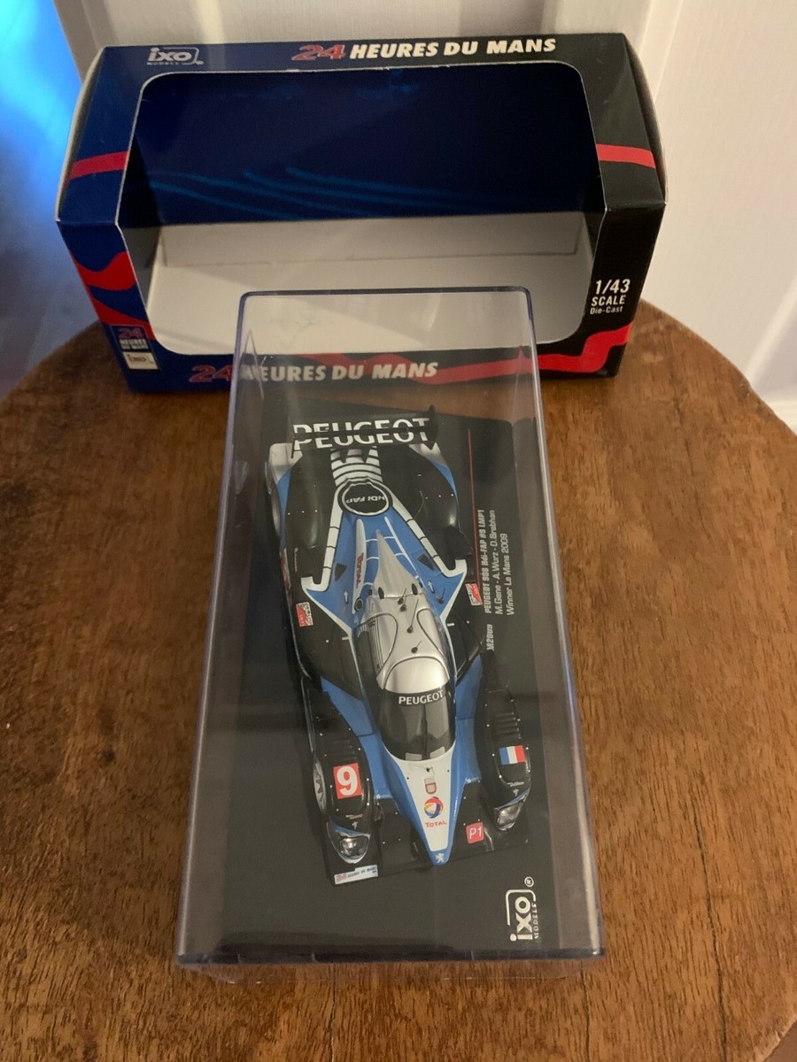 Ixo 2009 Le Mans 24 Hours 17 Driver J-C B 1/43 Peugeot 908 Hdi Fap Lmp1 Minicar