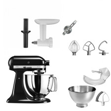 Original KitchenAid Artisan 5KSM175PSEOB in Onyx Schwarz Paket 2 (Zustand: Neu)