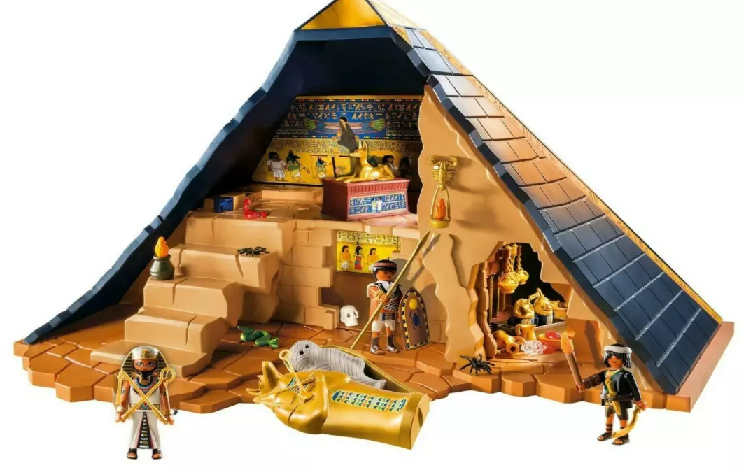 Playmobil History Egyptian Pharaoh's Pyramid with Hidden Tombs and Traps