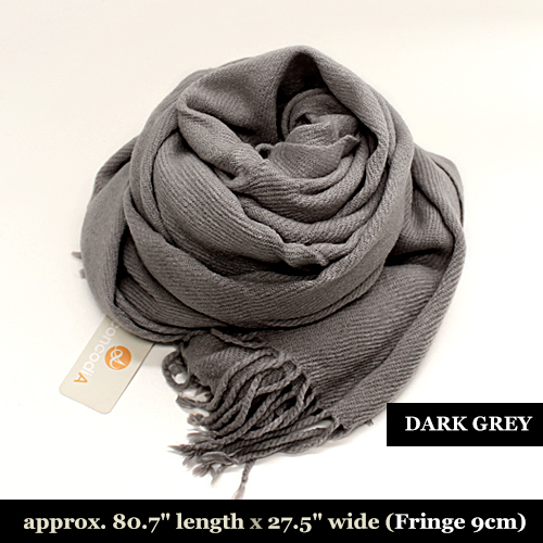 Warm and Soft Winter Long Scarf, Shawl (205cm long x 70cm wide) -From Sydney - Picture 25 of 27