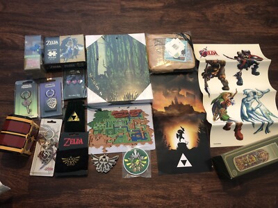 The Legend Of Zelda Nerd Block And Loot Crate Lot Misc Bundle