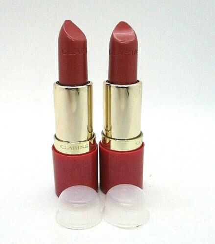 Lot/2 Clarins Joli Rouge Lipstick ~ 752 resewood ~ 0.12 oz x 2 - Picture 1 of 3