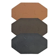 VIBRAM 7673 ProTania Protective Rubber Soling Sheet Black/Brown/Oak 1.8mm 18x36"