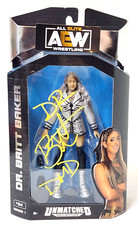 AEW 2021 Unmatched Series 1 SIGNED Dr. Britt Baker DMD Sealed Action Figure