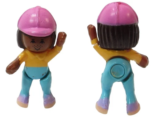 1995 Vintage Polly Pocket Dolls Pony Jumpin' Fun - Kim Bluebird Toys