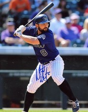 MICHAEL  MCKENRY    COLORADO  ROCKIES    SIGNED AUTOGRAPHED 8X10  PHOTO
