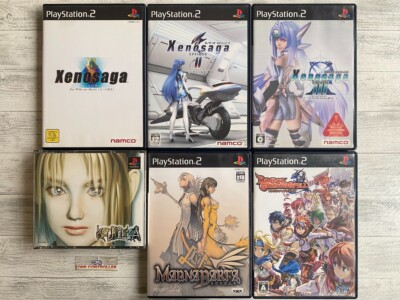SONY PS 1 2 Koudelka & Xenosaga      & Magna Carta & Dragon Shadow Spell set