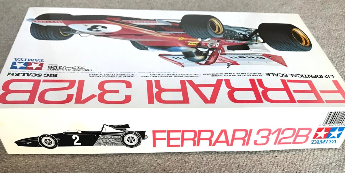 TAMIYA 1/12 FERRARI 312B F1 Racing Car Plastic Model Kit Big