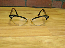Vintage 1/10 12k G.F. Cat Eye Eyeglasses - Art Deco -