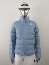 Womens The North Face Flare 2 Minoqua Puffer Insulated 550-Down Jacket Steel B