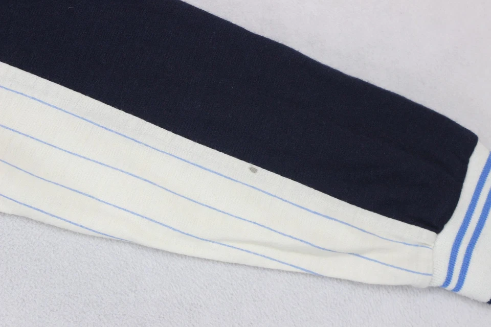 Chaqueta Fila Track Para Hombre Talla M Azul Años 80 Informal Lana Acrílico Foto 3 de 4