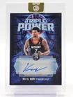 KEL'EL WARE 2025-26 TOPPS 3 TRIPLE POWER AUTO BLUE /15 #TP-KW HEAT Q7665