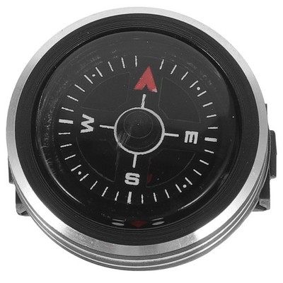 Multifunctional Portable Black Compass for Hiking Camping Outdoor Navigation