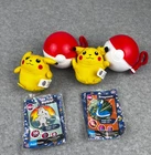 x2 VTG Burger King Pokemon Toy Pikachu Plush  1999 EUC