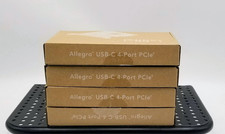 LOT OF 4 Sonnet Allegro USB-C 4-Port PCIe Card