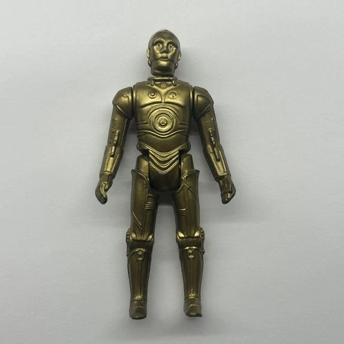 VINTAGE STAR WARS C-3PO GLASSLITE BRAZIL FIGURE 1988 100% ORIGINAL ( READ