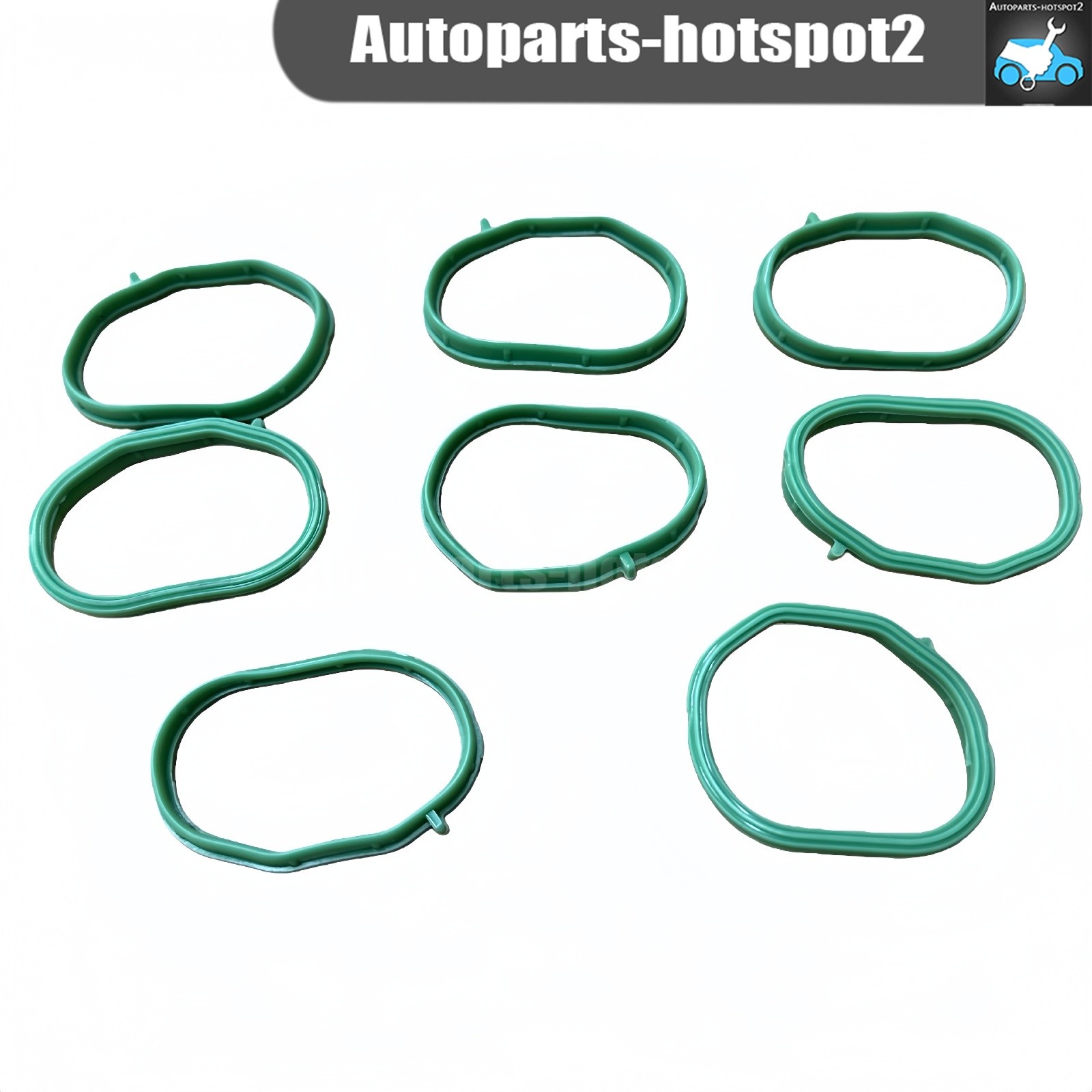 Maserati Quattroporte 2003-2012 Intake manifold gaskets 8 pcs P/N 255738