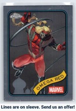 2025 Topps Chrome Marvel #15 Omega Red
