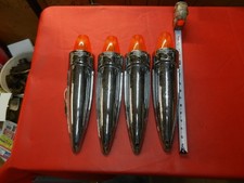 Four Old Vintage Cab Lights Used