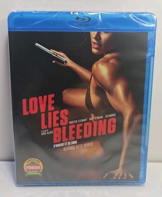 Love Lies Bleeding (Blu-ray, 2024, A24) NEW, SEALED, Kristen Stewart, Ed Harris 