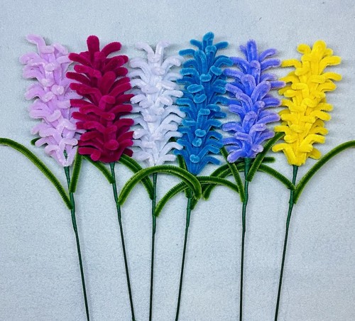 Handmade Flower Wire Art – Cute Lavender, Rose, Tulip & More - Picture 2 of 10