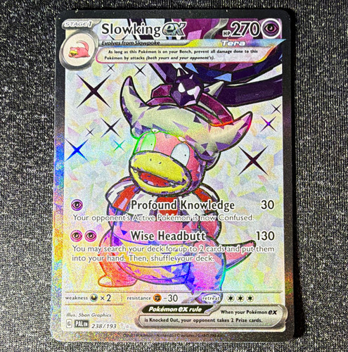 Slowking ex 238/193 Sv02 Paldea Evolved Full Art Holo Ultra Rare English