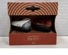 Planet Bike Spok 50 USB Front and Rear Bike Light Set